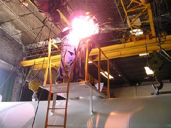 Montajes estructuras metalicas generales Agitadores reactores mezcladores